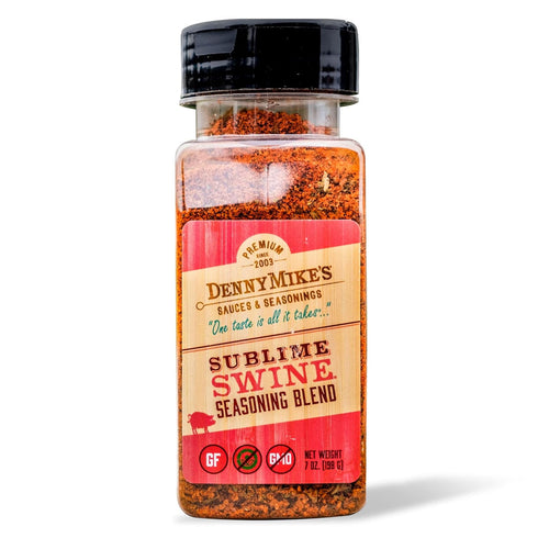 DennyMike’s Sublime Swine Seasoning Blend, All Natural Spices and Seasonings, Low Sodium and Keto-Friendly Chili Seasoning Mix, BBQ Rub for Cookin...