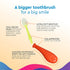 RADIUS Big Kidz Forever Brush Replacement Heads for Children, 6 Years and Up, BPA Free ADA Accepted for Growing Teeth and Gums, 2 Heads - Extra So...