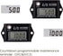 Jayron JR-HM026A Digital Hour Meter Tachometer,Maintenance Reminder,Maximum RPM Recall,or Pneumatic Equipment and ZTR Lawn Mower Tractor Generator...