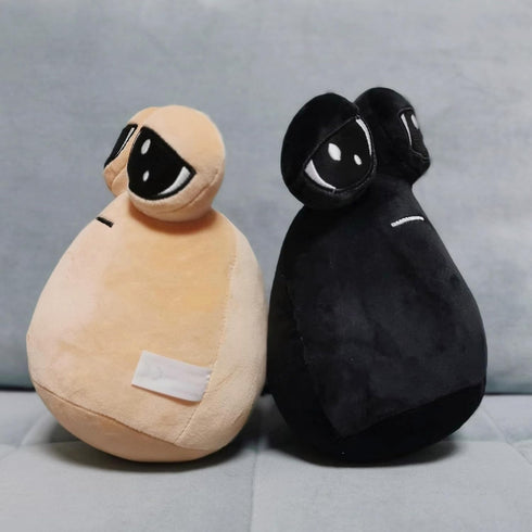 2 Pcs Alien Pou Plush Toy,Cute Pou Stuffed Animal,8.6 Inch Sad Pou Plushie,Children'S Day Gift,Birthday Gifts...