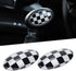 TOMALL Car Gear Shift Knob Cover Compatible with Mini Cooper/Cooper S Clubman F54 F56 Hardtop F55 Hardtop 4-Door Convertible F57 Auto Shift Gear C...