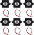 6pcs Speaker 3 Watt 8 Ohm Single Cavity Mini Speaker Full-Range Cavity Advertising Machine Speaker Connector Separating Interface 3.3V 5V with JST...