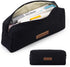 ANGOOBABY Small Pencil Case Student Pencil Pouch Coin Pouch Cosmetic Bag Office Stationery Organizer for Teen School - Black...