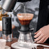 Coffee Dripper, Cone Glass Pour Over Coffee Dripper with Switch Easy Cleansing Reuse Pour Over Coffee Dripper Filter for Backpacking Camping...