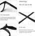 2-Pack Progressive Multifocal Anti Blue Light Reading Glasses for Women and Men Fashion Eyeglasses Frame (2Black, 0.00)...
