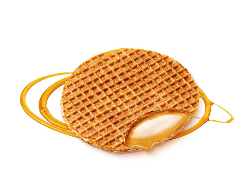 DAELMANS Stroopwafels, Dutch Waffles Soft Toasted, Honey, Office Snack, Kosher Dairy, Made In Holland, 8 Stroopwafels Per Box, 8.11 Oz (Pack of 1)...