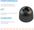 Comply Memory Foam Replacement Earbud Tips for Sony True Wireless Earbuds | Ultimate Comfort, Secure Fit, Superior Noise Isolation | Anti Slip, Pr...