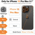 iPhone 15 Pro Max Waterproof Case Compatible with MagSafe, Metal Heavy Duty IP68 Underwater Built-in Screen Protector, Military Grade Shockproof R...