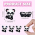 ZZXLLRO 9Pcs Knitting Needle Stoppers, Cute Panda Knitting Needle Point Protectors for Beginners Knitting Crochet Hand DIY Supplies Accessories...