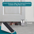 Silver Heavy Duty Door Stopper, Metal Rubber Door Wedge, Large Door Stop for Bottom of Door, Suits Any Heavy Door Gap...