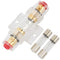 OIIKI 4-8 Gauge AWG in-line AGU Fuse Holder with 2 PCS 60A AGU Type Fuse for Car Audio, Alarm Amplifier, Truck Audio, Compressors...