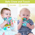 FPVERA Baby Cloth Book Sensory Books for Babies 0+ Months Baby Book for Toddlers Infant Toys Newborn Soft Cloth Touch Feel Tummy Time Book with Mu...