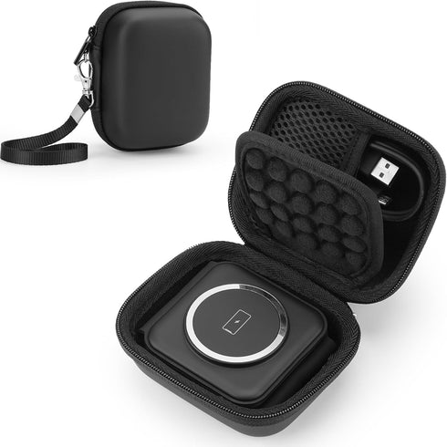 Yinke Travel Wireless Charger Case for UCOMX Nano/Hicober/Iseyyox/RTOPS/IMPUVERS 3 in 1 Wireless Charger, Magnetic Foldable Charging Station Bag, ...