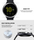 Ringke Bezel Styling Cover for Galaxy Watch Active 2 (40mm Only) Case Bezel Ring Adhesive Accessory - Glossy Silver (GW-A2-40-01)...