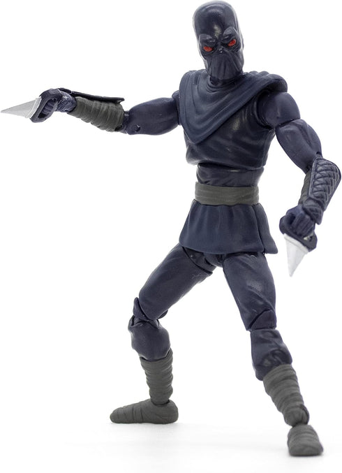 The Loyal Subjects Teenage Mutant Ninja Turtles Limited Edition Foot Soldier 'Midnight Shadow Villain' San Diego Comic Con BST AXN 5-inch Action F...
