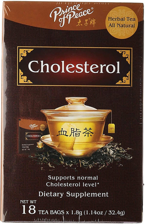 PRINCE OF PEACE Cholesterol Herbal Tea 18 Bag, 0.02 Pound...