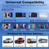 65W 4-Port USB C Car Charger Fast Charging,iPhone 15/15 Pro Max Car Charger Adapter,PD&QC3.0 Super Fast Type C Car Charger with 6FT USB C to C Cab...
