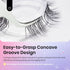 Beetles Easy Lashes Easy Trio Lash Clusters False Eyelashes Animal Magic A Pair of Mixed Super Natural Wispy Fluffy Lashes for Women Eyelash Exten...