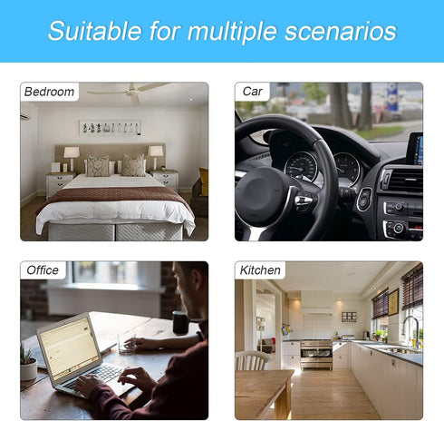 Magnetic Phone Mount for Car, 360° Rotatable Universal Mobile Phone Holder for Dashboard and More Places, Suitable for iPhone 12/12 Pro/Pro Max Mo...