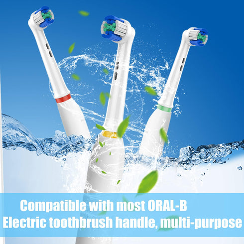 Toothbrush Heads, Electric Toothbrush Replacement Toothbrush Heads Compatible with Oral B Braun 7000/Pro 1000/9600/ 5000/3000/8000 (4 Pack)...