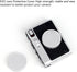 Front Lens Cover, Small Waterproof Camera Lens Protective Cover, Anti Scratches Aluminum Lens Keeper with Storage Bag for Instax Mini EVO...