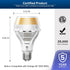SANSI Upgraded 300W Equivalent LED Light Bulb, 5000 Lumens A21 Non-dimmable LED Bulb with E26 Base, 30W Power 3000K Warm White Bright Light Bulb f...