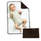 J.L. Childress Full Body Portable Changing Pad - Baby Diaper Changing Pad for Travel - Padded, Waterproof, Foldable - Extra-Large 19" x 30" - Blac...