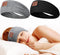 2 Pieces Wireless Bluetooth-compatible Music Headband with HD Speakers Wireless Headphones for Side Sleepers Sleeping Calling Jogging Yoga Workout...