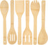 6PCS Bamboo Kitchen Utensils, Bamboo Spatula Spoons Bamboo Cooking Utensils Set for Home Kitchen Housewarming Holiday Gift...