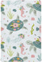 Fitted Crib Sheets Turtle Sea Horse Stretchy Portable Playard Sheets for Baby Toddler, Breathable Soft Mini Crib Mattress 39 x 27 in for Boys and ...