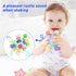 Baby Teething Toys for 0 3 6 9 12 Month Boys Girls, Newborn Infant Toys Rattle Baby Teether Chew Sensory Montessori Toys, Baby Shower Gifts for 1 ...