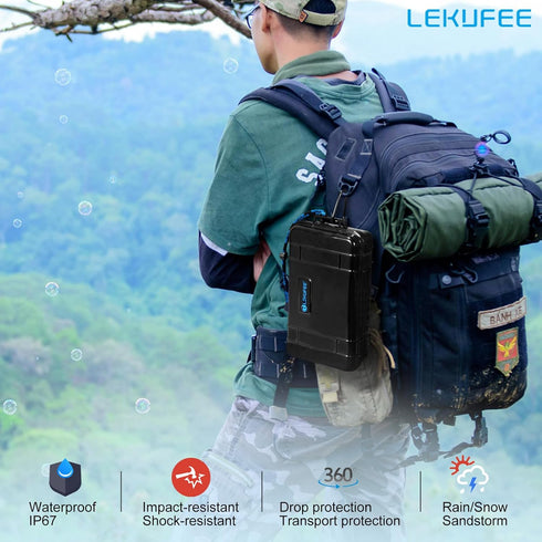 Lekufee Travel Waterproof Hard Case Compatible with Insta360 Ace Pro/Insta360 Ace Action Camera and Accessories(Case Only)...