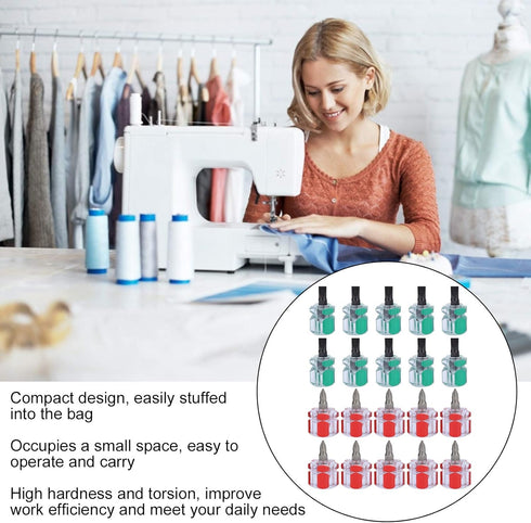 20Pcs Sewing Machine Screwdriver Mini Short Screwdriver Flat Head and Cross Head Screwdriver DIY Sewing Tool for Sewing Machine Repair Accessories...