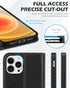 SHIELDON Case for iPhone 12 Pro Max 5G, Genuine Leather Wallet Case Magnetic RFID Blocking Card Holder Kickstand Shockproof Cover Compatible with ...