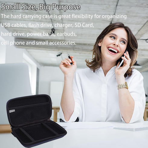 5 Inch GPS Case Hard Shell GPS Carrying Case Storage Bag Protective Case Compatible with Garmin Zumo XT Nuvi 44 52LM 55LM 57LM 2595 2589LMT Garmin...