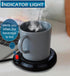 Home-X Mug Warmer, Desktop Heated Coffee & Tea - Candle & Wax Warmer (Black)...