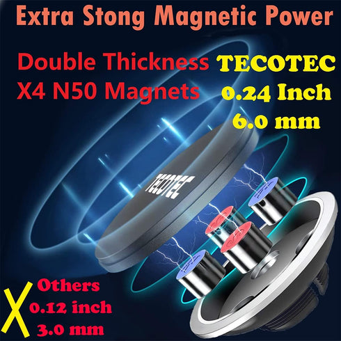 Magnetic Cup Holder Phone Mount, Flexible Gooseneck Arm Car Cup Phone Holder, Super Strong Magnets Mount for All Cellphones & More...