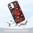 Cool Red Eye Phone Case, Trippy Scary Horror Eyeball Partten iPhone 12/12 Pro Case, Non-Slip Design and Shock Absorption, Phone Case for Teen Girl...
