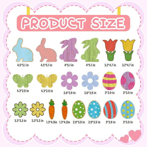 Eaasty 60 Pcs Easter Bulletin Board Decorations Religious Spring Bulletin Board Sweet Classroom Spring Easter Cutouts Including Butterfly Rabbit C...