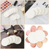 50 Pieces White Round Makeup Sponge Facial Powder Puff Cosmetic Sponge Round Foam Pad Beauty Makeup Eye Face Foundation Powder Blender for All Ski...