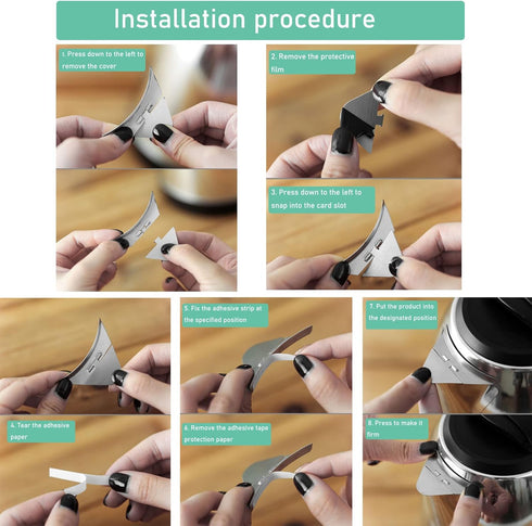 2 Pack Electric Kettle Spout Cover Dust-Proof Cap 5.8x2.9cm Triangle Flat Mouth Tip Protector Insulation Energy-Saving Sticky Caps for Stainless S...