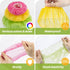 60Pcs Bowl Covers Reusable - Plastic Bowl Covers Elastic Reusable Fresh Keeping Bags Food Plastic Wrap Elastic Bowl Covers Reusable Plastic Food C...
