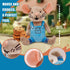 Please Give Mouse Cook.ies - Adorable Small Mouse Stuffed Animal Plush with Clothes - Perfect for Little Ones Who Love Cookies?9.5 Inches?...