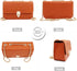 PORT&LOTUS Mini Shoulder Bag for Women PU Leather Small Bags for Women Little Tote Bag Women Purses...