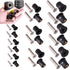 18 Pairs M4 M5 M6 Neoprene Well Nuts with Stainless Steel Screw M5 Rubber Well Nuts Kayak Brass Copper Bolts Well Nut Kit for Kayak Motorcycle Boa...