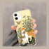 Cute Cat Lover with Butterfly Case Compatible with iPhone 11, Cute Cat Blue Daisies Pattern Case for Girls Boys Women Men, Unique Trendy TPU Bumpe...