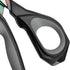 QMVESS Premium Fabric Scissors 9.5 Inch Heavy Duty Scissors All Purpose Titanium Coating Forged Stainless Steel Sewing Scissors, Ergonomic Comfort...