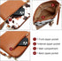 Sunwel Fashion Cow Print Wristlet Tassel Purse-Zipper Pockets Crossbody Bag Shoulder Handbag for Women...