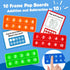 Ten-Frame Math Manipulative for Elementary,Counting Number Math Games, Montessori Educational Toy for Kindergarten Classroom Kids 3 4 5 Year Old (...