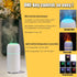 Car Diffuser, Car Air Fresheners Car Diffusers for Essential Oils USB Car Humidifier Aromatherapy Diffusers Cool Mist Portable with 7 Color Flame ...